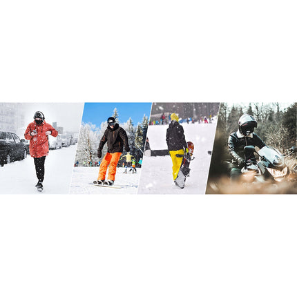 64 Thermal sports balaclava Rockbros LF7345BK - Black