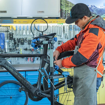 1056Support d&amp;#39;atelier au sol Rockbros MP-02 pour vélos avec molettes