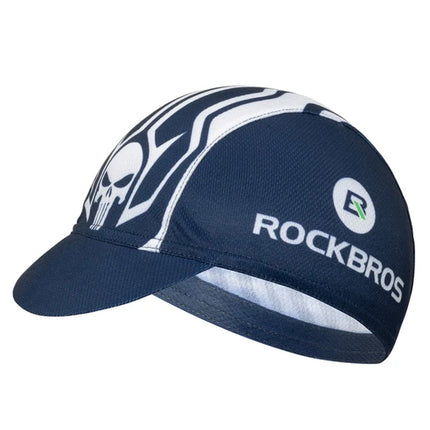 1260Casquette da ciclismo Rockbros MZ10019 con visiera - blu