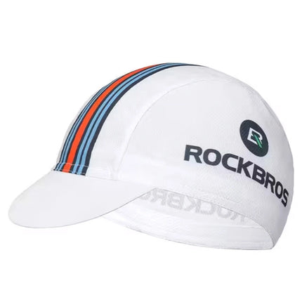814Casquette de cyclisme Rockbros MZ10022 avec visière - blanc