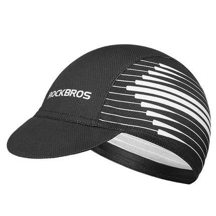 1116Casquette de cyclisme Rockbros MZ10023 avec visière - noir