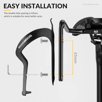1129Stabilisateur de Sacoche de Selle Multifonctionnel - Noir