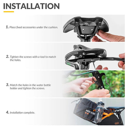 1129Stabilisateur de Sacoche de Selle Multifonctionnel - Noir