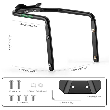 1129Stabilisateur de Sacoche de Selle Multifonctionnel - Noir