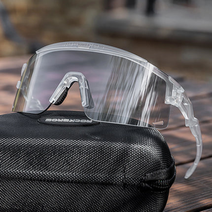 1188Lunettes de cyclisme polarisées avec protection UV et insert correcteur