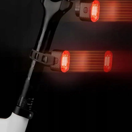 1863Rockbros Q2S LED Bicycle Rear Lights with Intelligent Stop System