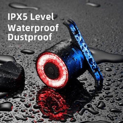 1865Rockbros Q3 LED Fahrrad Rücklicht mit intelligentem Stopp-System