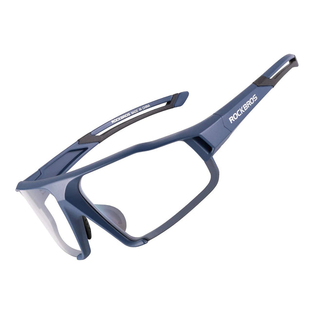 1609 Rockbros SP216BL UV400 Photochromic Cycling Glasses - Blue