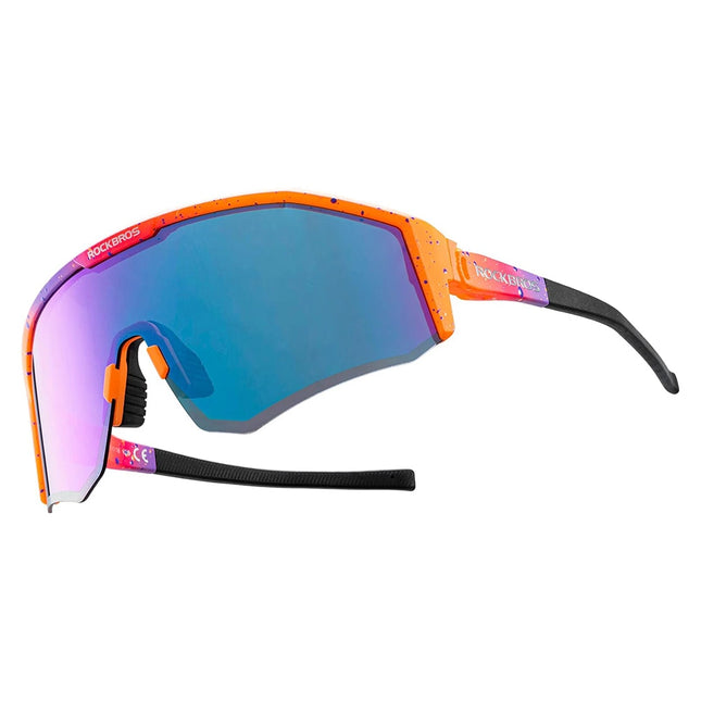 1657Lunettes de cyclisme polarisées Rockbros SP297 - violettes