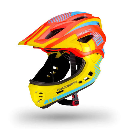 1079Casque de vélo pour enfant  avec mentonnière amovible