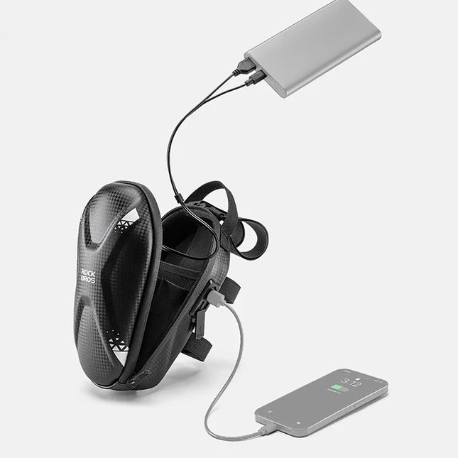 775Sacoche Rockbros pour guidon de vélo ou de trottinette 1.3 l - noire