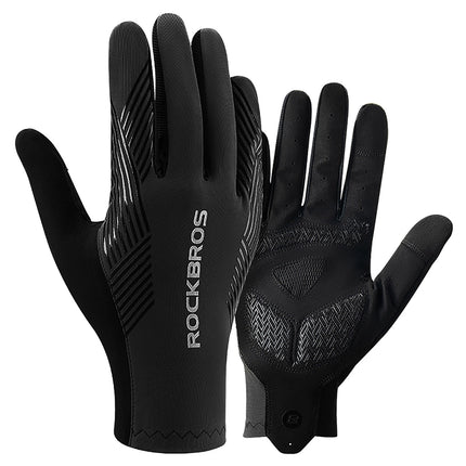 1666 Full-finger cycling gloves spring/summer/autumn - Black
