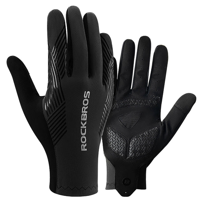 1135Gants de cyclisme intégraux printemps/été/automne  - Noir