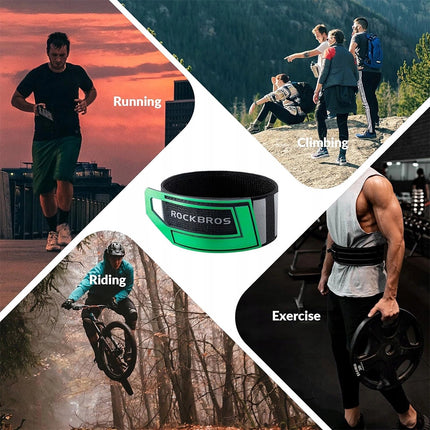 851Banda riflettente nera Rockbros