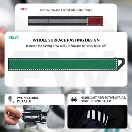 851Banda riflettente nera Rockbros