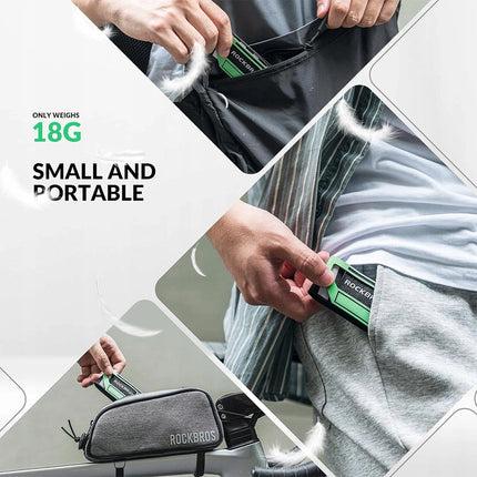 1157Banda riflettente verde Rockbros