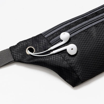 2287Ceinture de running Ultime avec sortie casque noir