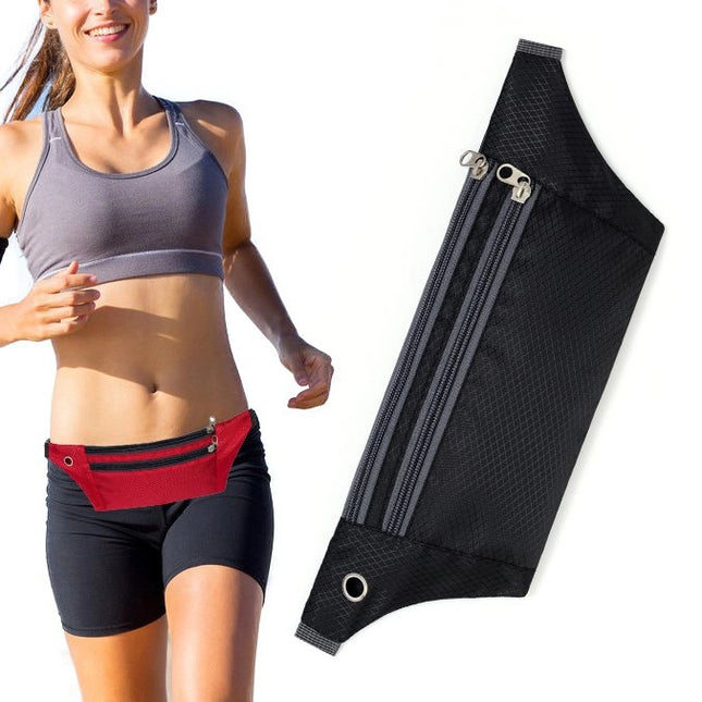 2287 Ultimate running belt with black headphone jack outlet