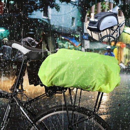 2413Housse de pluie étanche pour sacoche de vélo ou sac à dos