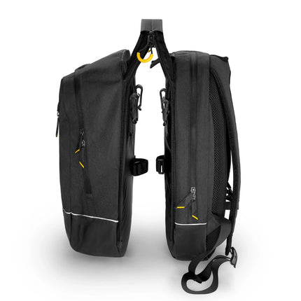 1451Borsa da bici Wozinsky doppio zaino 2in1 30L nero