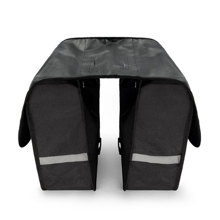 144Wozinsky borsa da bici doppia 28 L nera