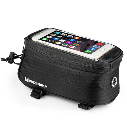 2458Support de téléphone étanche pour vélo 6,5 pouces, 1,5L