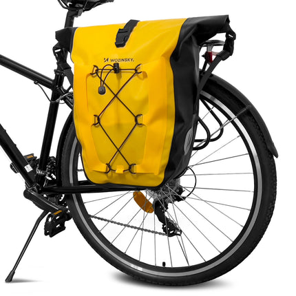 2391Sacoche coffre de vélo étanche 25L Jaune