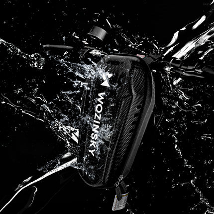 146Sacoche de guidon étanche 3L pour scooter Wozinsky - Noir