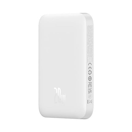Baseus Magnetic Mini Air PPCXM06A 6000 mAh 20 W USB-C külső akkumulátor - Fehér