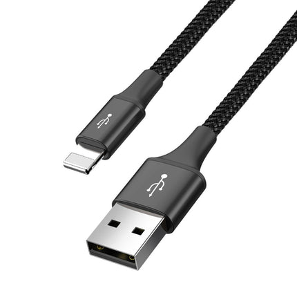 Baseus 4-in-1-kaapeli Lightning/2x USB-C/micro USB 1,2 m musta