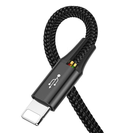 Baseus 4-in-1-kaapeli Lightning/2x USB-C/micro USB 1,2 m musta