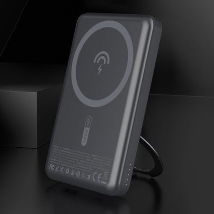 Dudao K28S 20W PD 5000mAh Powerbank MagSafe/ondersteuning - Grijs