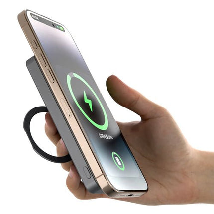 Dudao K28S 20W PD 5000mAh Powerbank MagSafe/ondersteuning - Grijs