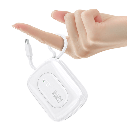 Bateria externa Dudao K32 22,5 W 10 000 mAh, cable USB-C/Lightning