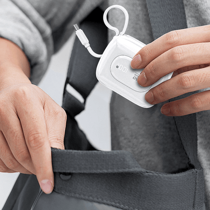 Bateria externa Dudao K32 22,5 W 10 000 mAh, cable USB-C/Lightning