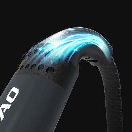 Dudao L3CC USB-C - Cablu împletit 60 W 2 m - Negru.