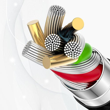 Dudao L9C Max 240W PD USB-C-kabel 1,2 m - svart