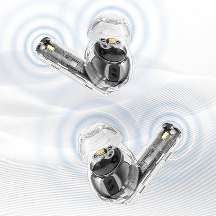 Dudao U21 TWS ANC ENC Auscultadores Bluetooth Sem Fios