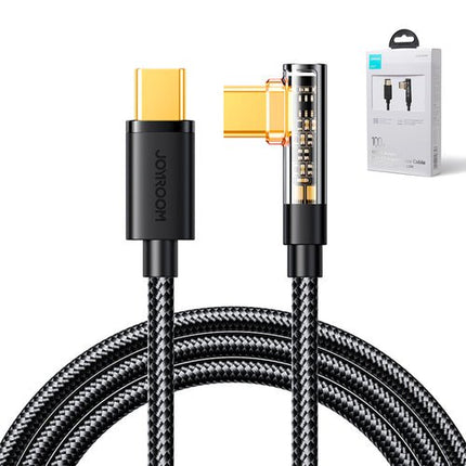 Joyroom S-CC100A6 USB-C-kabel 100 W 1,2 m - Svart