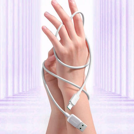 Joyroom-sarjan A14 kaapeli USB-A/USB-C 3A 1,2 m - Valkoinen