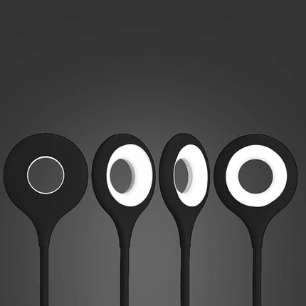 Mini lampe lecture LED sans fil Wozinsky, pince + câble USB-C - Noire