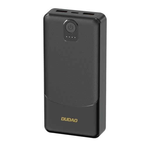 Dudao K10Pro 2,4 A 20 000 mAh 2 USB-A akkumulátor - fekete.