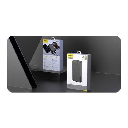 Dudao K10Pro 2,4 A 20 000 mAh 2 USB-A akkumulátor - fekete.