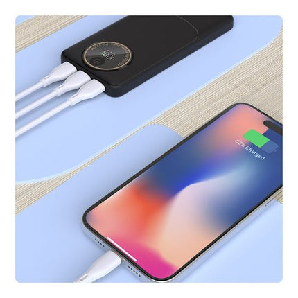 Dudao K12Pro 22,5W PD 20000mAh USB-A/USB-C külső akkumulátor - fekete