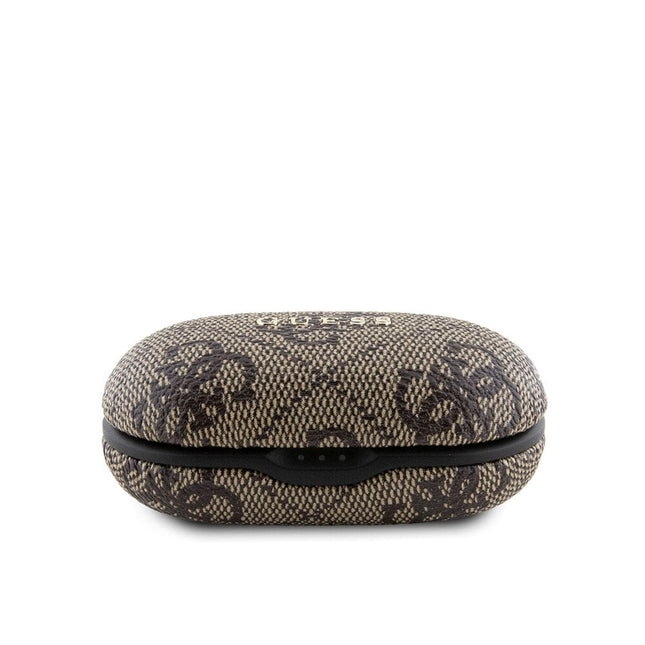 593Cuffie Guess TWS - ENC 4G - con custodia di ricarica - Marrone