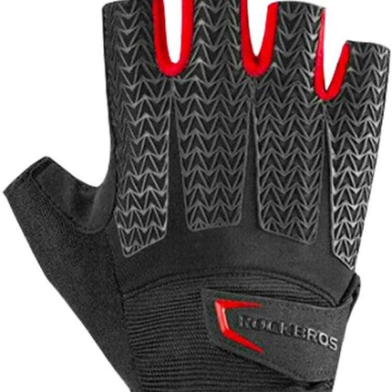 2320 Par de Guantes de Ciclismo de Medio Dedo Exteriores Transpirables