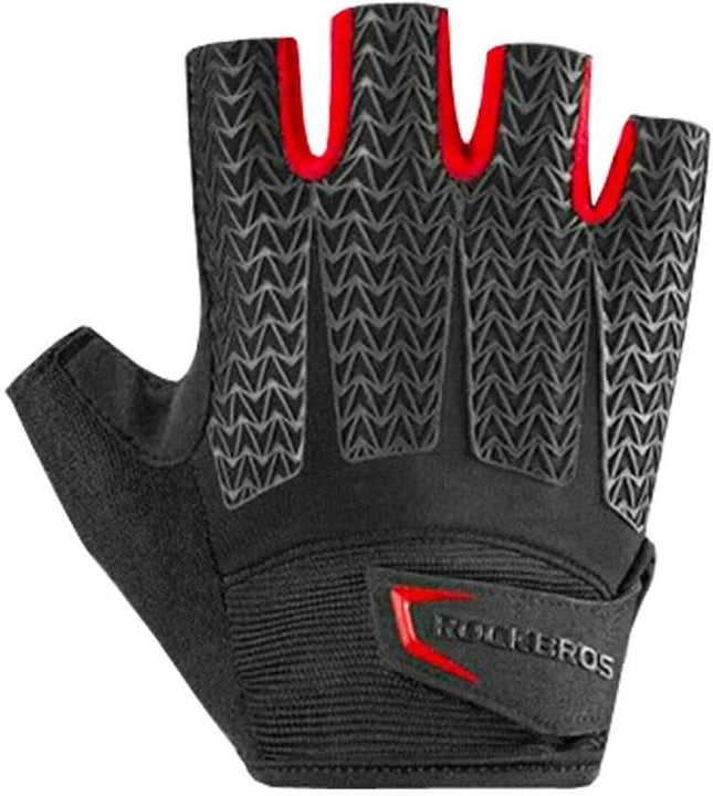 2256Par de Guantes de Ciclismo de Medio Dedo Exteriores Transpirables