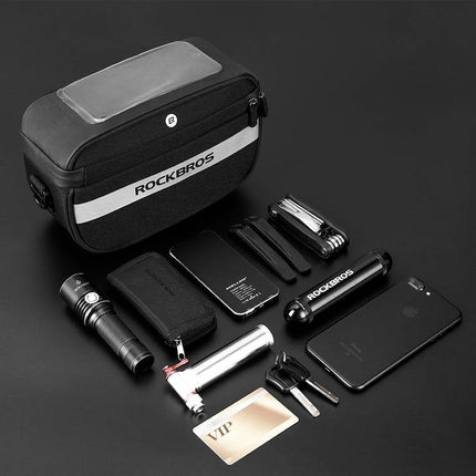 Sacoche multifonction avec écran tactile et bandoulière - Rockbros B27