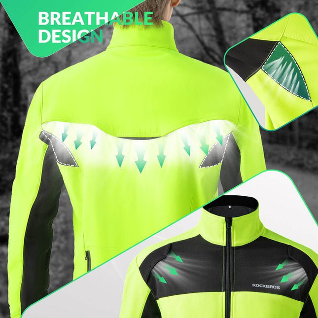 Veste Hiver Thermique Unisexe Coupe-Vent