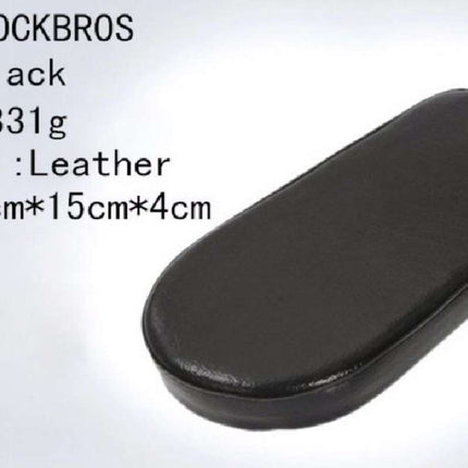 613 Soft Rear Bicycle Seat Cushion in Black PU Leather